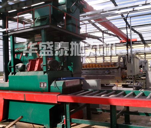 石材拋丸機(jī)客戶現(xiàn)場(chǎng) 石材拋丸機(jī)客戶現(xiàn)場(chǎng)
