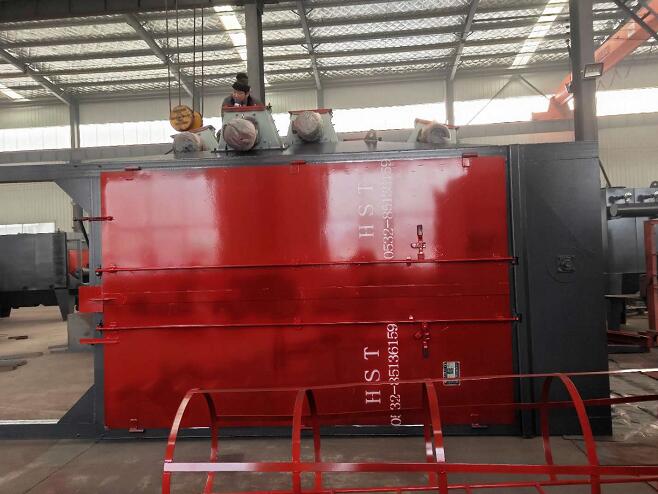 2019年山東青島城陽盛總3730拋丸除銹機三個拋丸器發(fā)貨 2019年山東青島城陽盛總3730拋丸除銹機三個拋丸器發(fā)貨