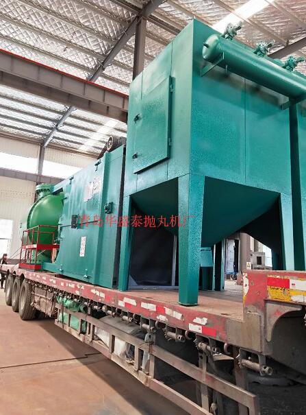 雙吊鉤拋丸機(jī)一臺3710一臺377發(fā)往內(nèi)蒙古包頭2019年